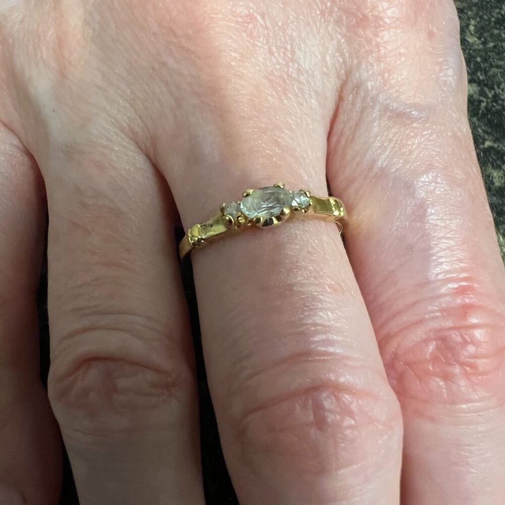 Beautiful Yellow Gold Plated Ring